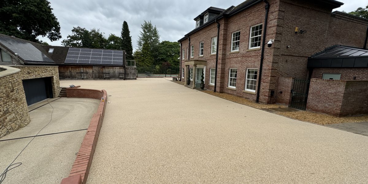 resin driveway